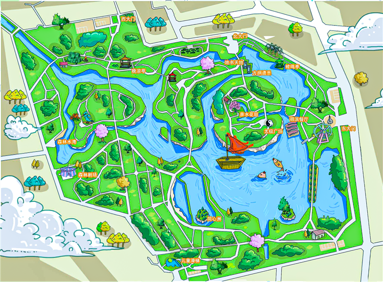 北京大興念壇公園智能電子導(dǎo)覽、語音講解、手繪地圖上線了1.png