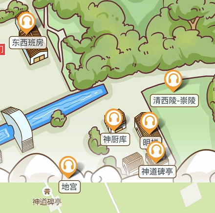 河北保定崇陵上線了電子導(dǎo)覽、語音講解、手繪地圖.png