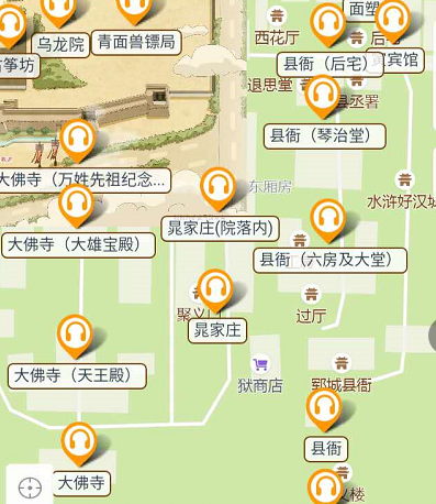 山東省菏澤市鄆城縣水滸好漢城語音講解、手繪地圖、電子游覽路線上線.png