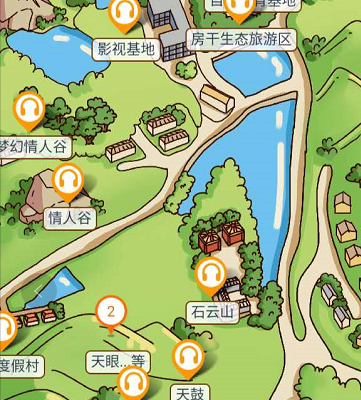 山東濟(jì)南市萊蕪區(qū)房干生態(tài)旅游區(qū)語(yǔ)音講解、手繪地圖、電子導(dǎo)覽上線.png