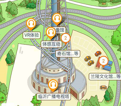 臨沂市廣播電視臺語音講解、手繪地圖、電子導(dǎo)覽上線.png