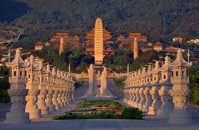云南大理崇圣寺三塔手繪地圖、語音講解、電子導覽等智能導覽系統(tǒng)上線啦.jpg
