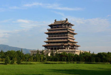 河南鄭州黃河南岸果嶺內(nèi)有個鸛雀樓語音講解上線，很多本地人都不知道.png