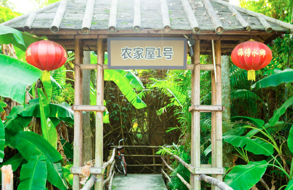 手繪地圖導覽帶你感受原生態(tài)生活海傍水鄉(xiāng)度假莊園.png