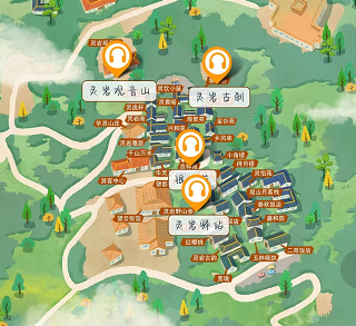 靈巖觀音山智能電子導覽上線了解唐朝時期佛教圣山.png